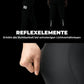 ROCKBROS Pantalón de ciclismo para hombre con tirantes - Muy elástico, transpirable con bandas reflectantes