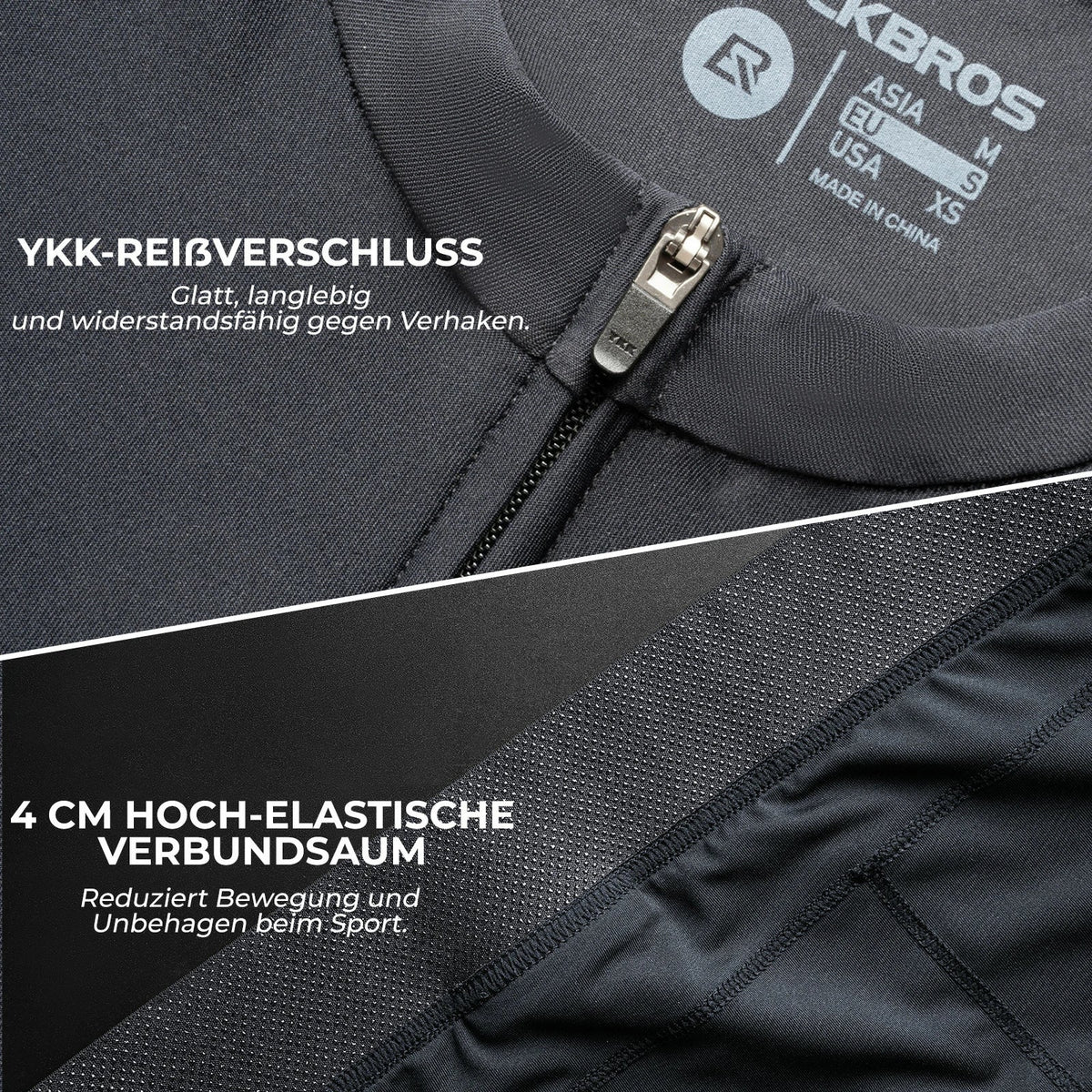 ROCKBROS Maillot de Ciclismo para Hombre Manga Corta