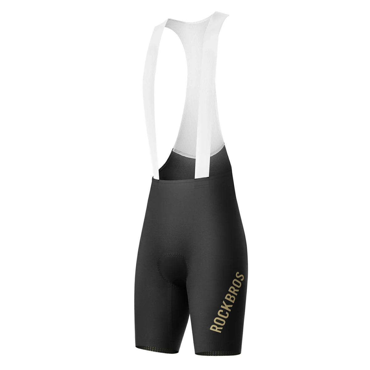 ROCKBROS Culote de ciclismo para hombre con tirantes Acolchado, Culote corto de ciclismo, Transpirable de secado rápido