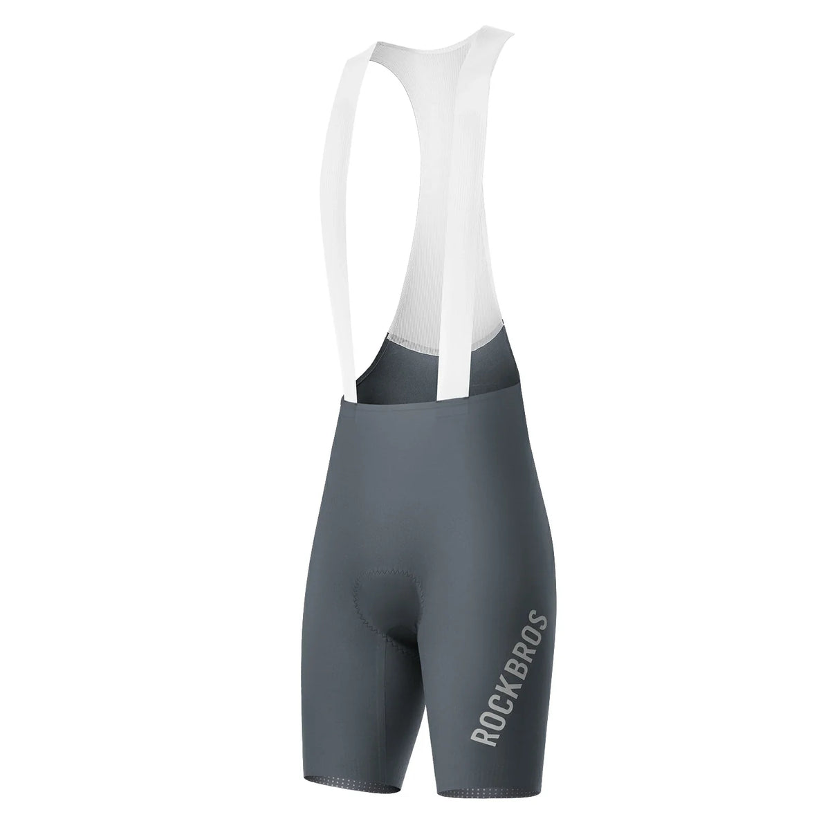 ROCKBROS Culote de ciclismo para hombre con tirantes Acolchado, Culote corto de ciclismo, Transpirable de secado rápido