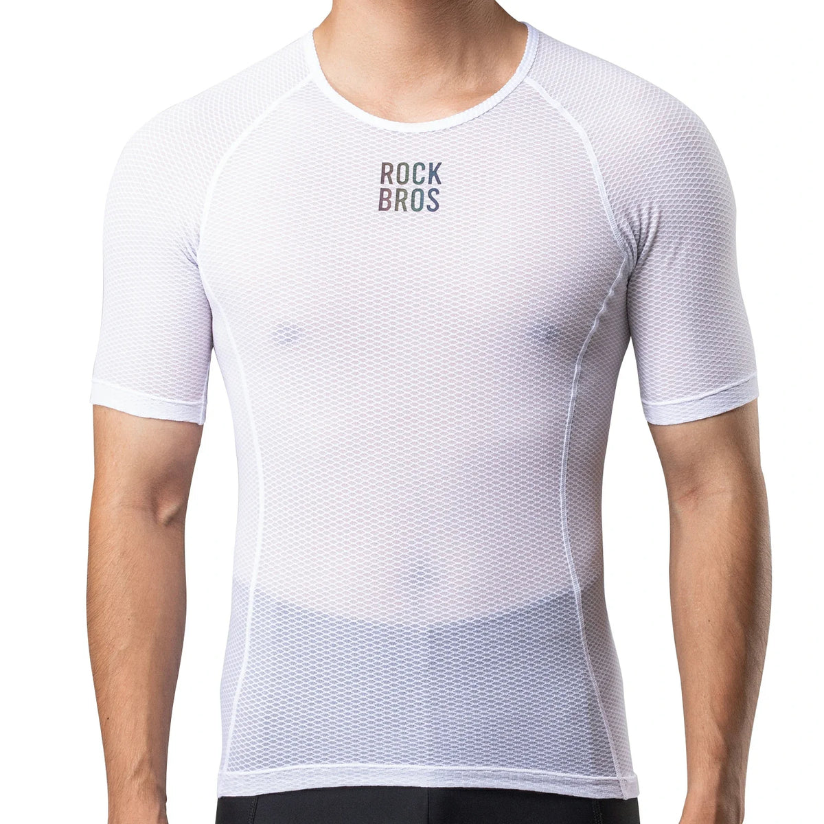 ROCKBROS Camiseta Interior Transpirable de Manga Corta para Hombre