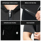 ROCKBROS Maillot de ciclismo hombre manga corta camiseta de ciclismo transpirable de secado rápido