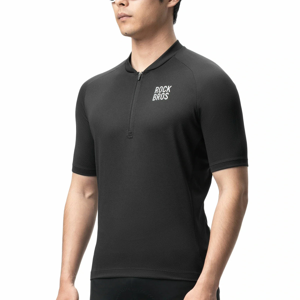 ROCKBROS Maillot de ciclismo hombre manga corta camiseta de ciclismo transpirable de secado rápido