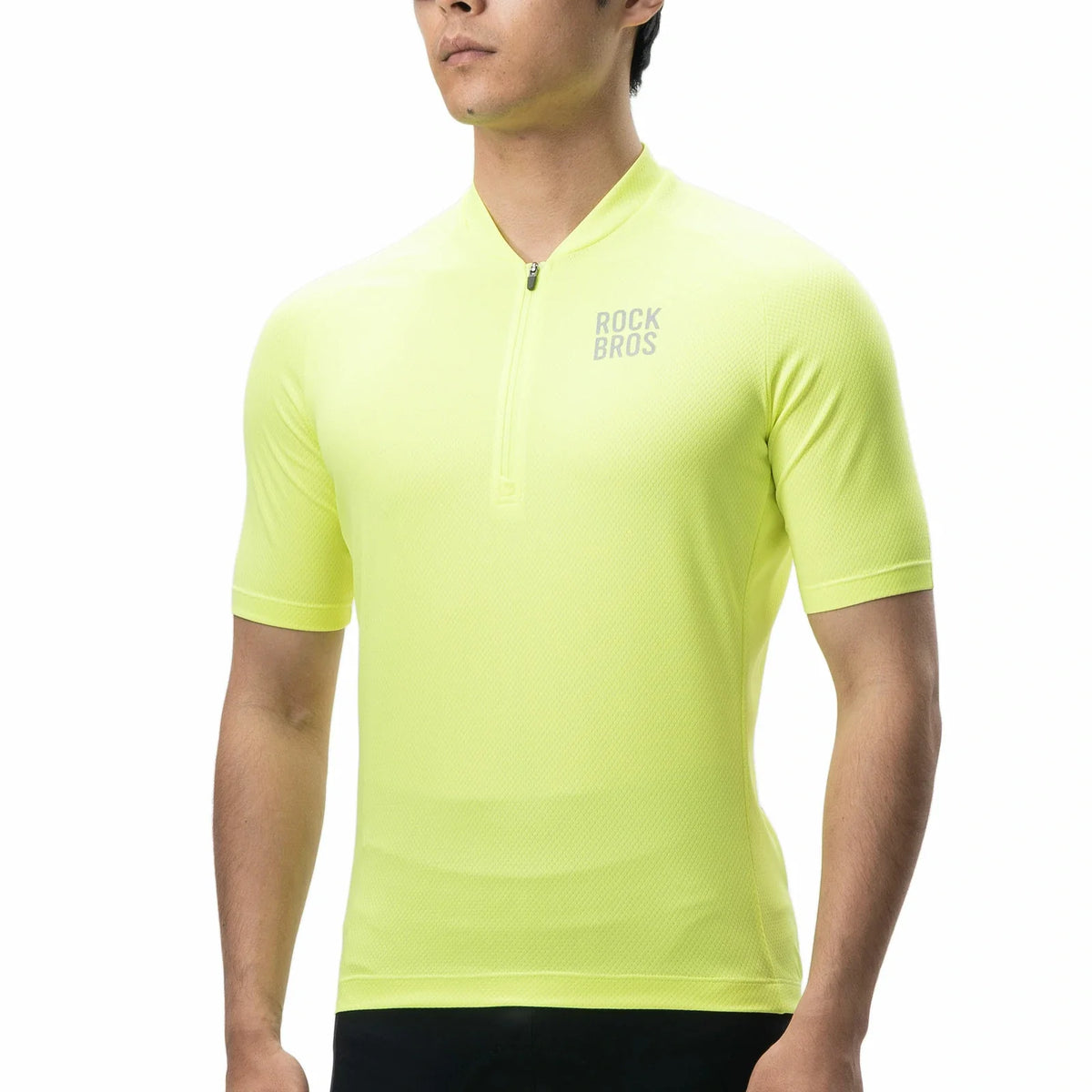 ROCKBROS Maillot de ciclismo hombre manga corta camiseta de ciclismo transpirable de secado rápido
