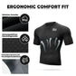 ROCKBROS Maillot de ciclismo hombre manga corta camiseta de ciclismo transpirable de secado rápido