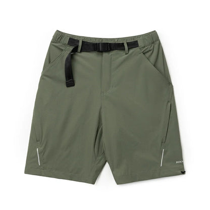 ROCKBROS Pantalones Cortos de Verano para Hombre Verde Militar