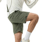 ROCKBROS Pantalones Cortos de Verano para Hombre Verde Militar