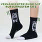 ROCKBROS Calcetines de bicicleta para niños con zonas de compresión antibacterianas 5A, diseño de huellas de gato