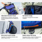 Mochila de entrenamiento de esquí para niños con correa Quanture