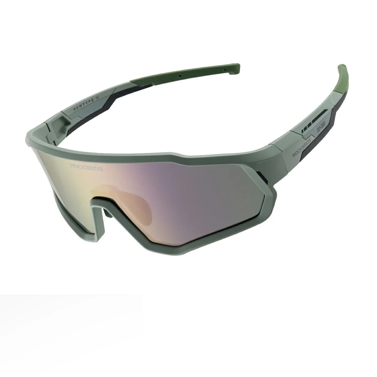 ROCKBROS Gafas de sol para niños de bicicleta - Polarizadas/Fotocromáticas con protección UV400