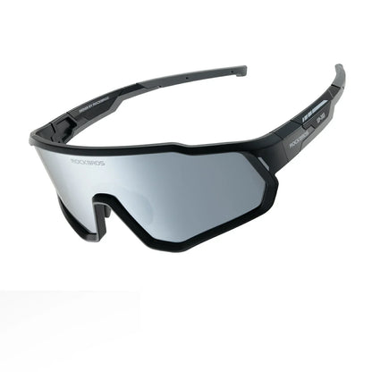 ROCKBROS Gafas de sol para niños de bicicleta - Polarizadas/Fotocromáticas con protección UV400