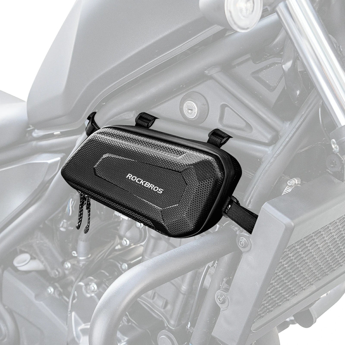 Bolsa de moto resistente al agua ROCKBROS, 1,5 litros