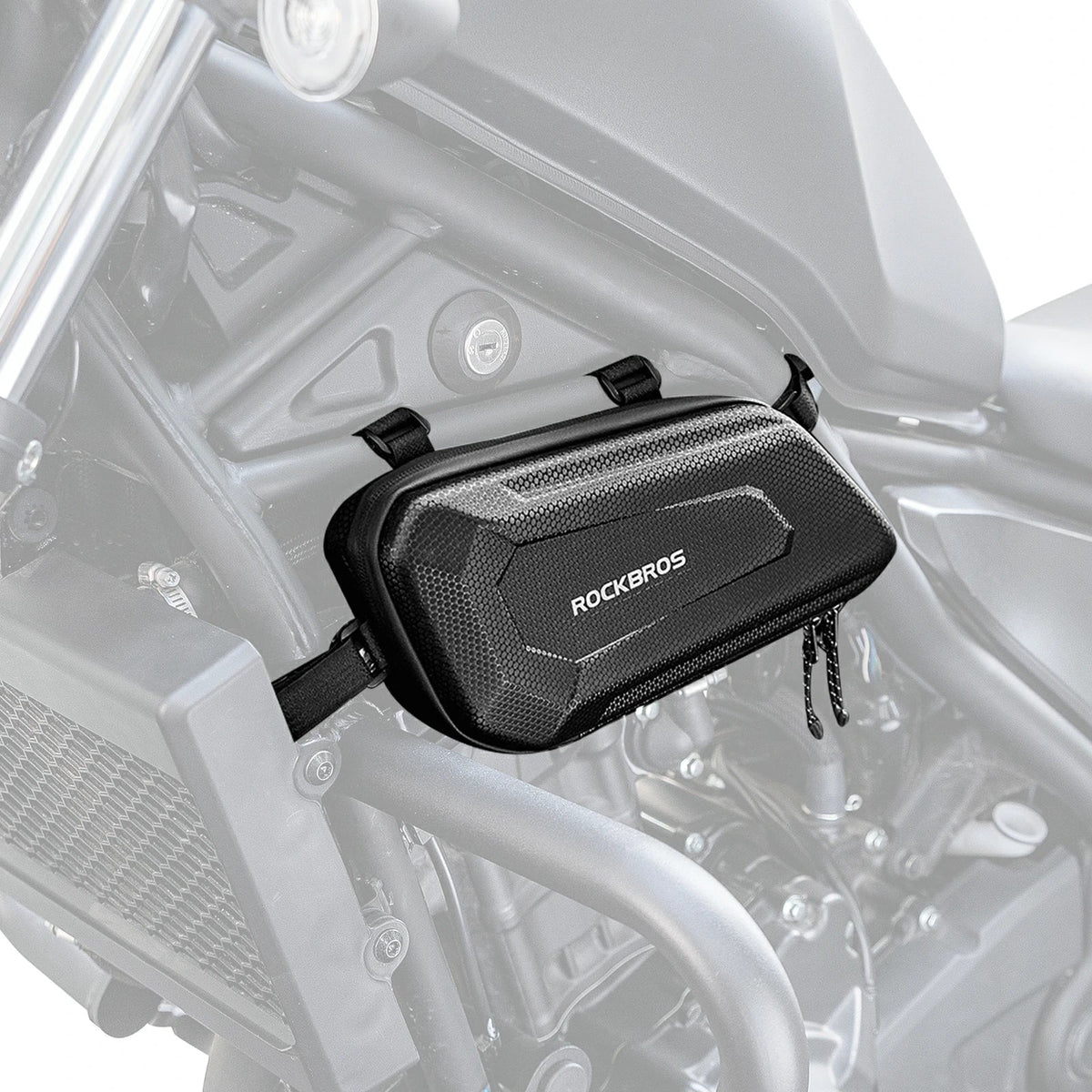 Bolsa de moto resistente al agua ROCKBROS, 1,5 litros