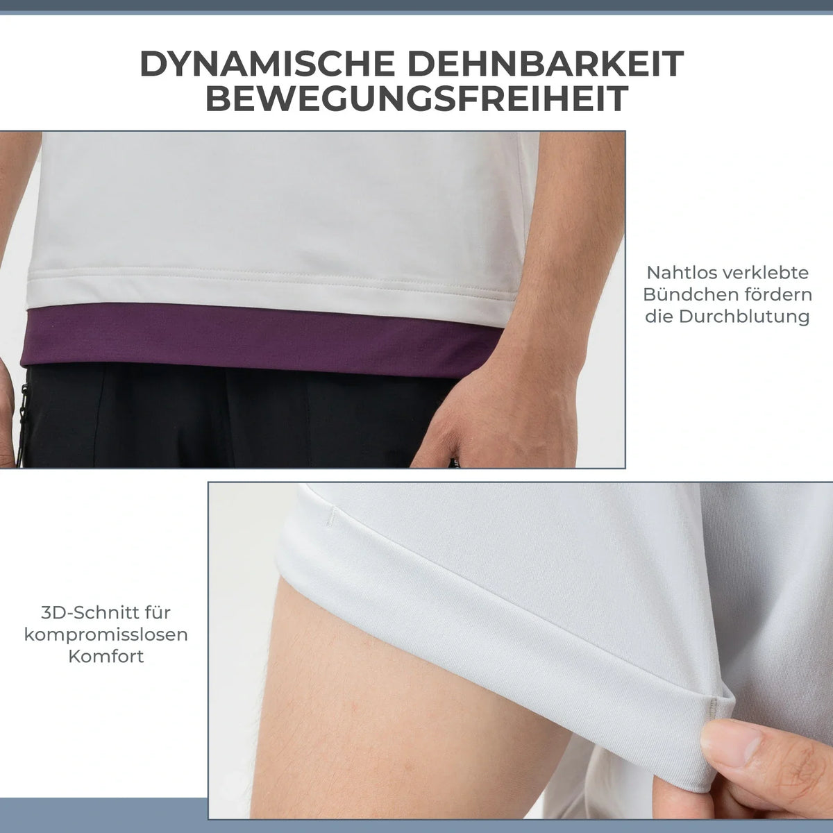 ROCKBROS Maillota de ciclismo de montaña manga corta hombre con bolsillo pectoral magnético