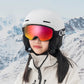 Gafas de esquí antivaho OTG unisex Qunature