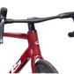 RINOS bicicleta de carretera de carbono Odin 7.1 Shimano Ultegra Di2 roja XS con ruedas de carbono, 24 velocidades