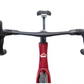 RINOS bicicleta de carretera de carbono Odin 7.1 Shimano Ultegra Di2 roja XS con ruedas de carbono, 24 velocidades