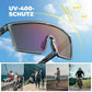 ROCKBROS Gafas de sol polarizadas para ciclismo, UV400 con montura TR90