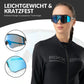 ROCKBROS Gafas de sol polarizadas para bicicleta con patillas ajustables
