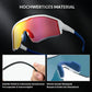 ROCKBROS Gafas de sol polarizadas para bicicleta con patillas ajustables