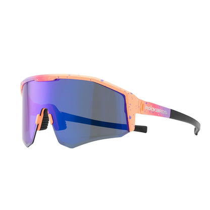 ROCKBROS Gafas de sol polarizadas para bicicleta con patillas ajustables
