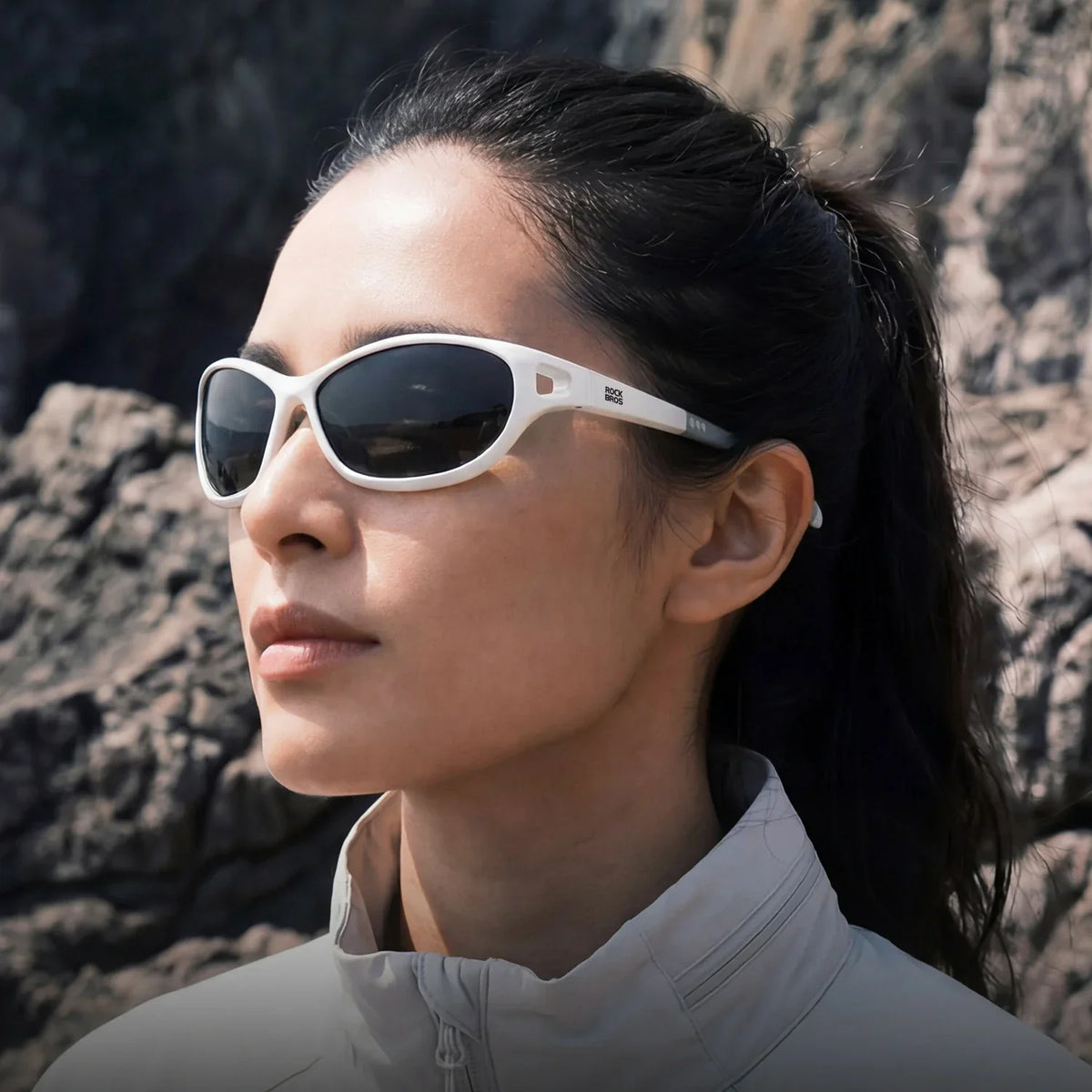 ROCKBROS Gafas de Sol Deportivas Polarizadas SP394 Ultralight & UV400