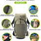 Mochila de senderismo transpirable de 25 l, con bolsillo desmontable y acceso lateral Quantature