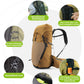 Mochila de senderismo transpirable de 25 l, con bolsillo desmontable y acceso lateral Quantature
