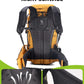 Mochila de senderismo transpirable de 25 l, con bolsillo desmontable y acceso lateral Quantature