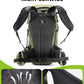 Mochila de senderismo transpirable de 25 l, con bolsillo desmontable y acceso lateral Quantature