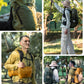 Mochila de senderismo transpirable de 25 l, con bolsillo desmontable y acceso lateral Quantature