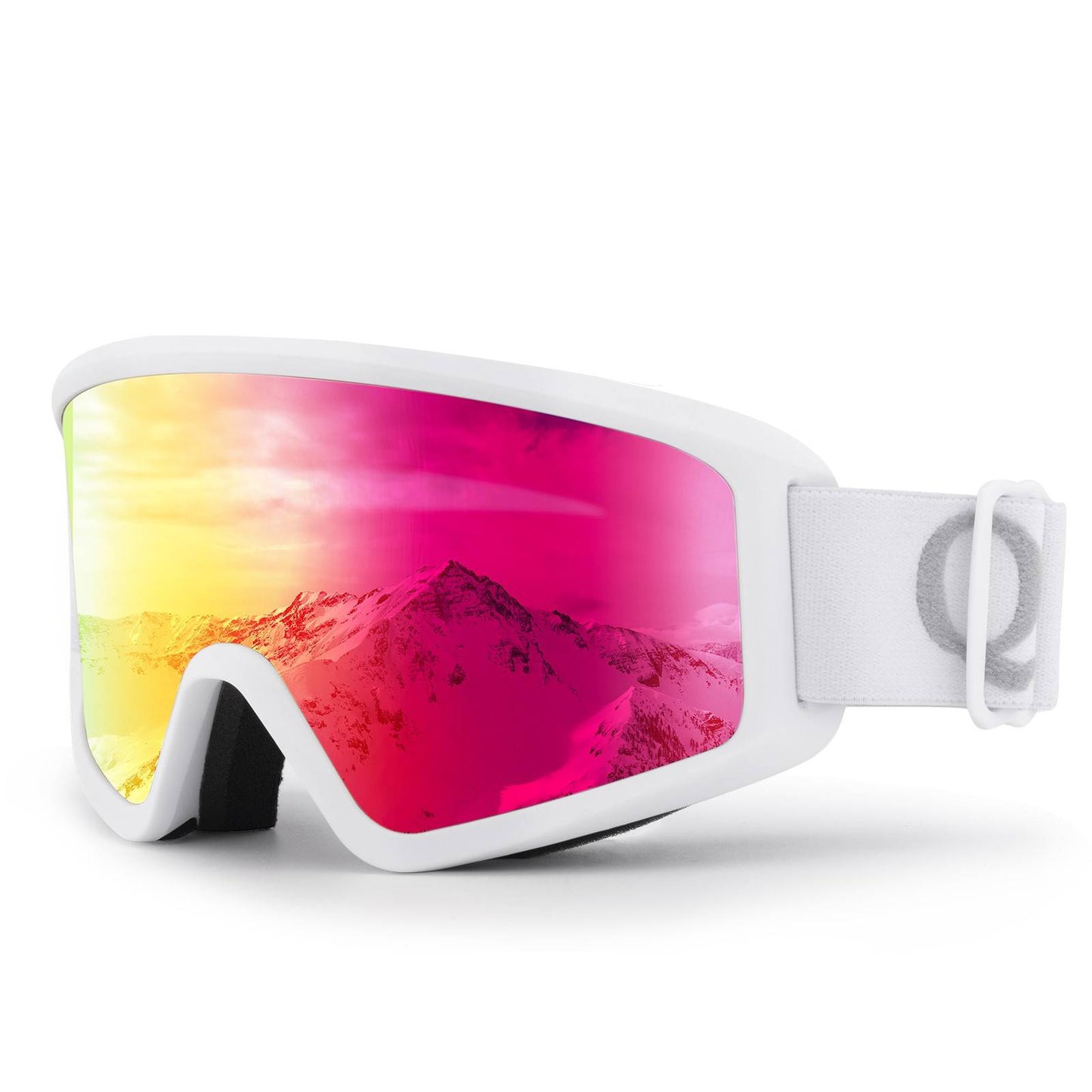 Gafas de esquí antivaho, doble lente, Quantature