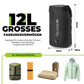 Bolsa de manillar 6L/12L Impermeable y ligera para bicicleta y actividades al aire libre Quantue