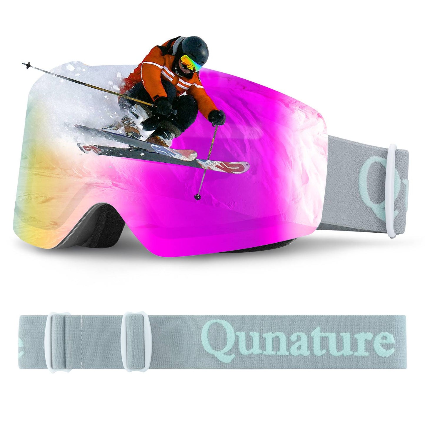 Gafas de esquí antivaho UV400 Qunature