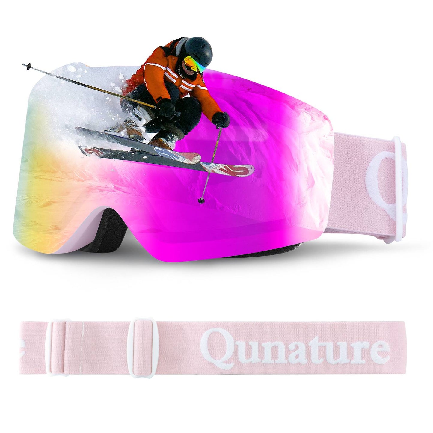 Gafas de esquí antivaho UV400 Qunature