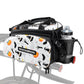 Bolsa para alforjas de bicicleta 17-35L con funda para lluvia ROCKBROS