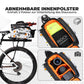 Bolsa para alforjas de bicicleta 17-35L con funda para lluvia ROCKBROS