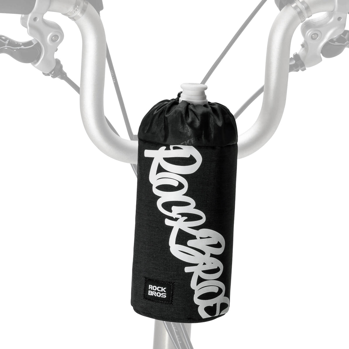 ROCKBROS Bolsa de Manillar para Bicicleta Mini 1L para Botellas de Bebida Ø9 cm