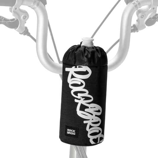 ROCKBROS Bolsa de Manillar para Bicicleta Mini 1L para Botellas de Bebida Ø9 cm