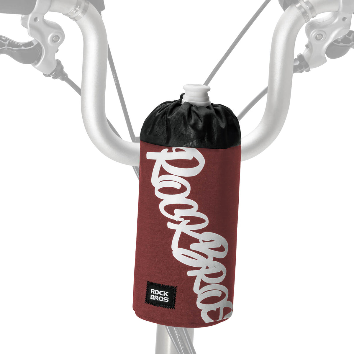 ROCKBROS Bolsa de Manillar para Bicicleta Mini 1L para Botellas de Bebida Ø9 cm