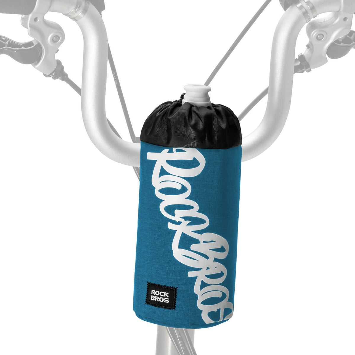ROCKBROS Bolsa de Manillar para Bicicleta Mini 1L para Botellas de Bebida Ø9 cm