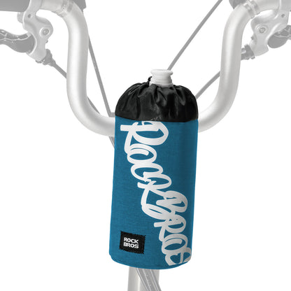 ROCKBROS Bolsa de Manillar para Bicicleta Mini 1L para Botellas de Bebida Ø9 cm