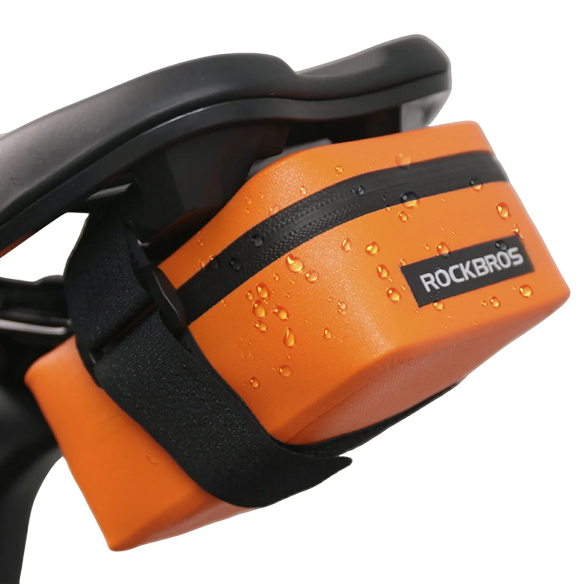 ROCKBROS Bolsa de sillín para bicicleta Ligera Compacta Impermeable Bicicleta de carretera MTB