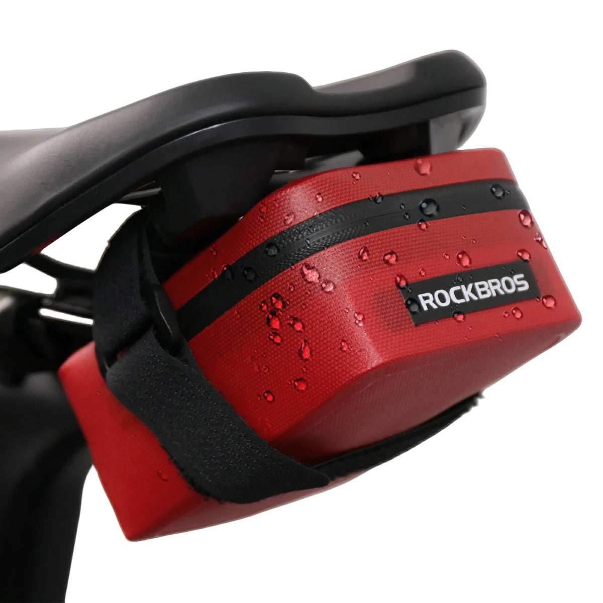 ROCKBROS Bolsa de sillín para bicicleta Ligera Compacta Impermeable Bicicleta de carretera MTB