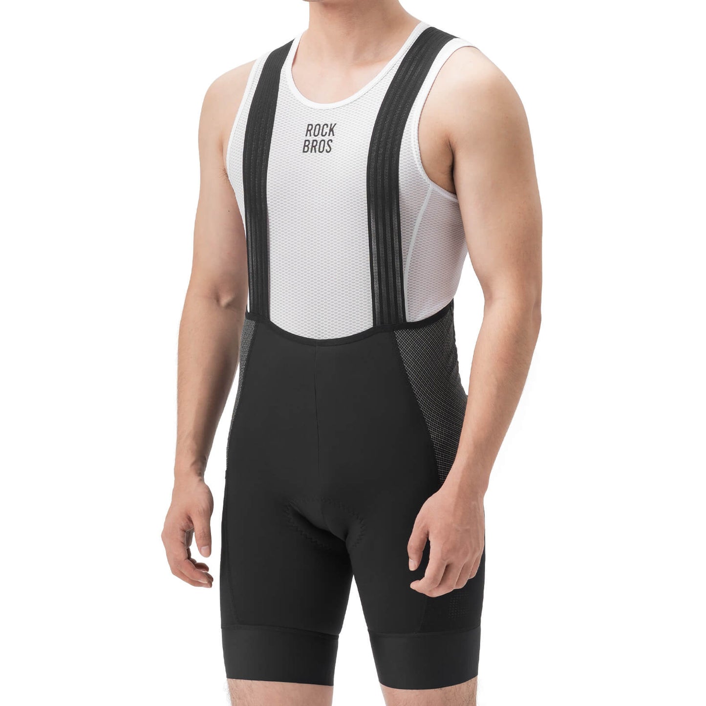 Culotte de ciclismo con tirantes, de alta resistencia y transpirable con 5 bolsillos, ROCKBROS