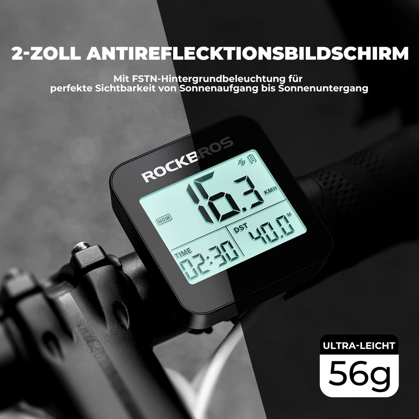 Ciclocomputador inalámbrico G1 ROCKBROS