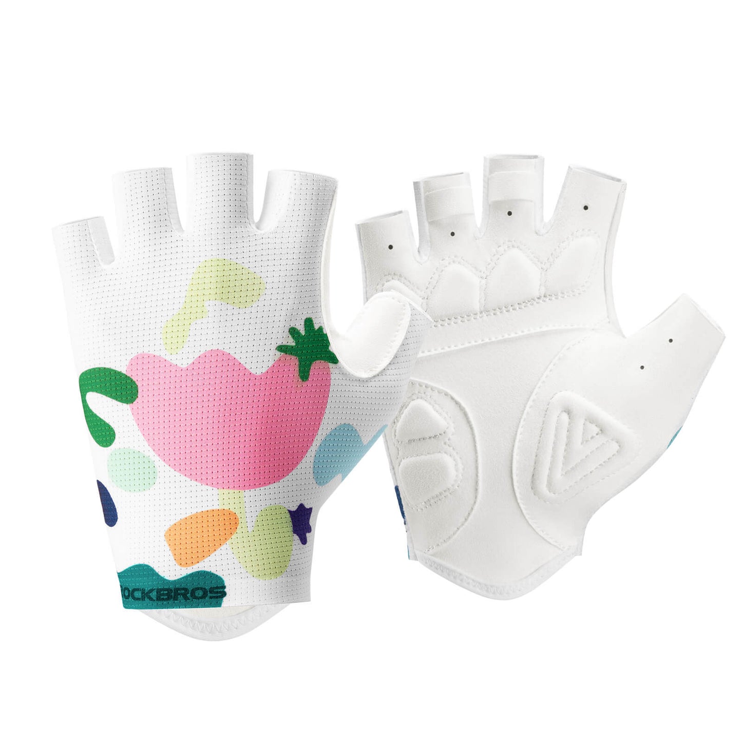 Guantes de ciclismo de medio dedo ROCKBROS, SBR transpirables