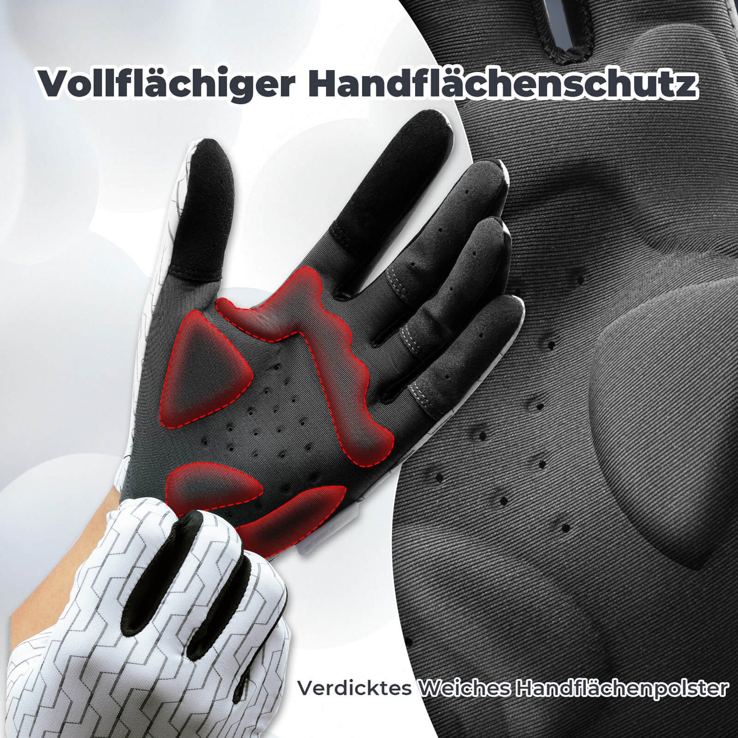 Guantes de ciclismo ROCKBROS con funcionalidad de pantalla táctil