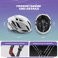 ROCKBROS Casco de bicicleta 58-62cm Ajustable Casco urbano Ventilación Unisex