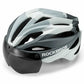 ROCKBROS Casco de Bicicleta MTB Magnético Desmontable con Visera